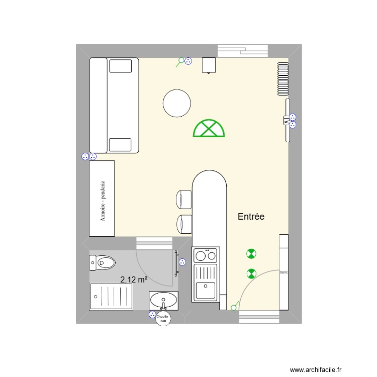 ébauche appart res Lycée. Plan de 0 pièce et 0 m2 ébauche appart res Lycée. Plan de 0 pièce et 0 m2