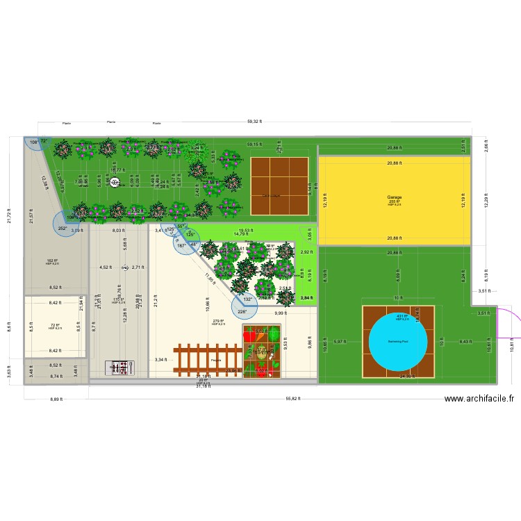 Backyard Hartford1. Plan de 11 pièces et 196 m2