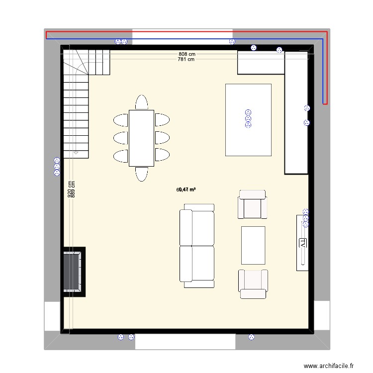 séjour. Plan de 0 pièce et 0 m2