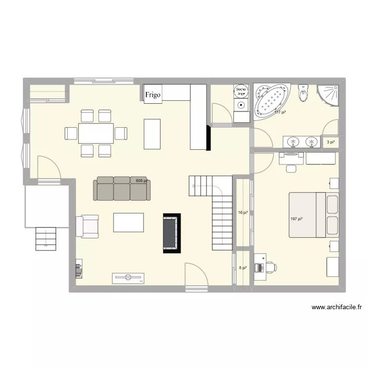 FG-61A. Plan de 6 et 88 m² FG-61A. Plan de 6 et 88 m²