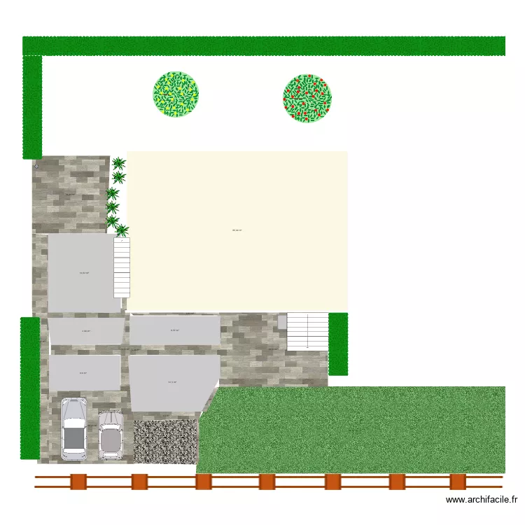 paves. Plan de paves. Plan de