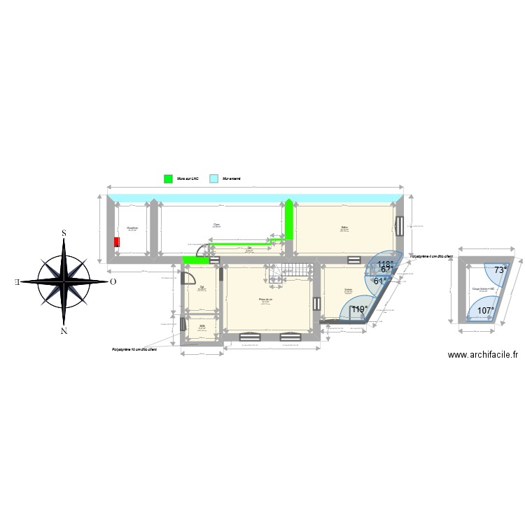 ML24016290 . Plan de 24 pièces et 311 m2