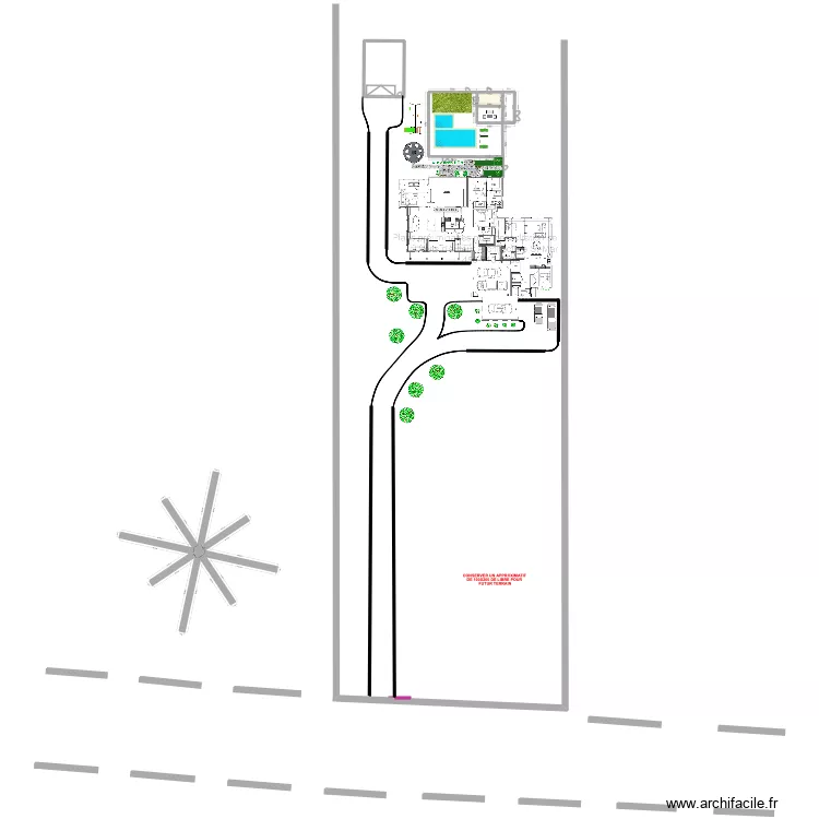 VERSION ROSE 7888888121efef. Plan de 2  et 25 m²