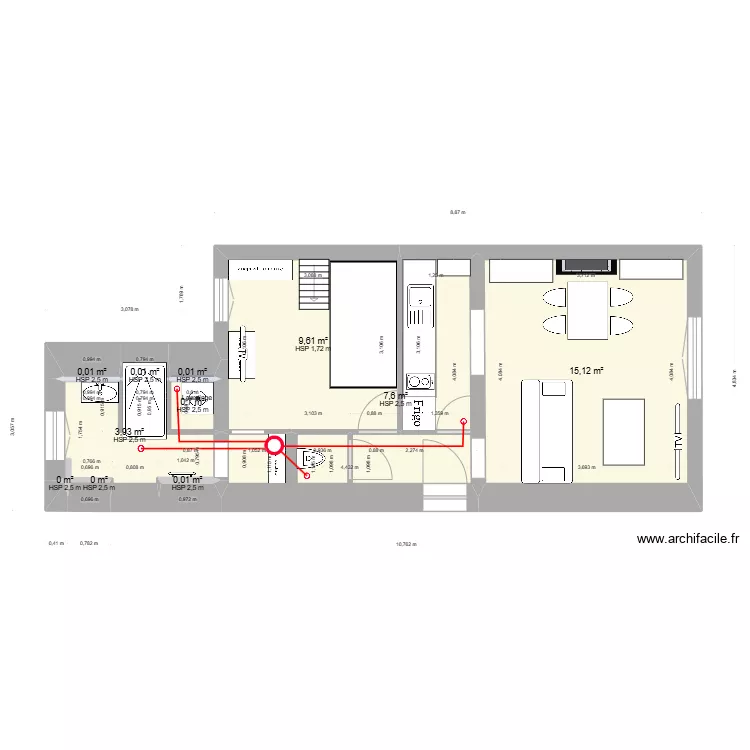 max 3 AMENAGEMENT PAC. Plan de 