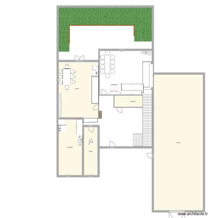 Zeliha. Plan de 5  et 264 m²