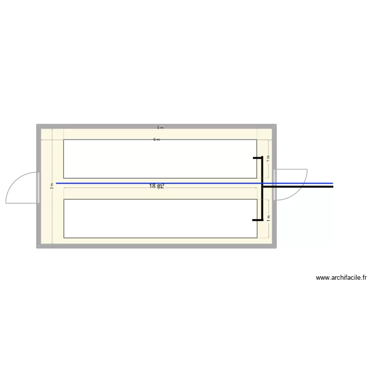 serre sablo. Plan de 1 et 18 m² serre sablo. Plan de 1 et 18 m²