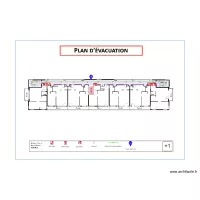 plan d'evacuation +1 mottet