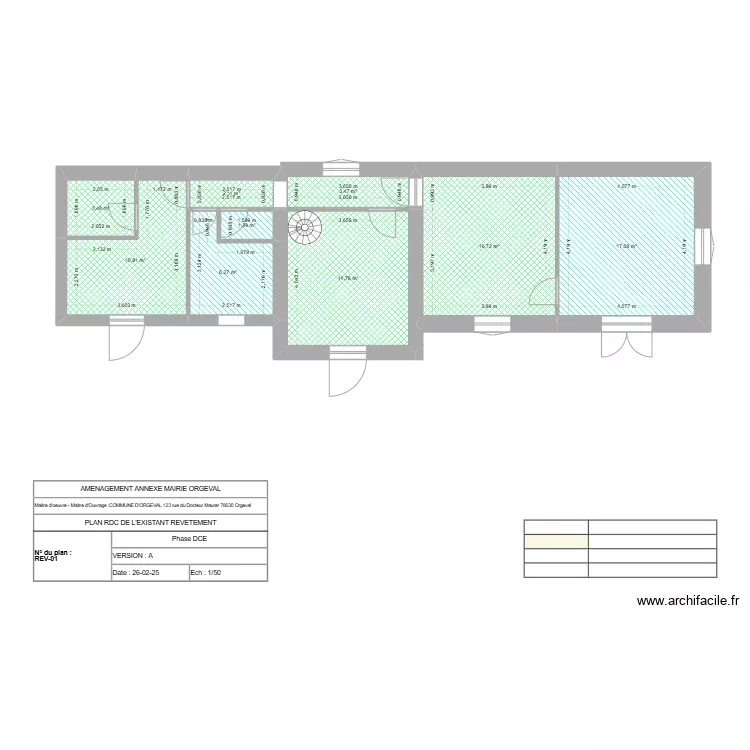 Annexe Mairie Existant V2. Plan de Annexe Mairie Existant V2. Plan de