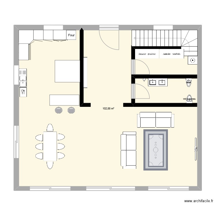 plan etage villa rmilat. Plan de 9 pièces et 226 m2