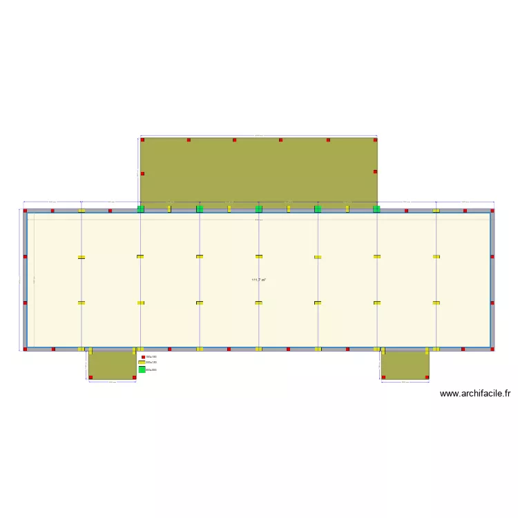 Василий Дуплекс сваи. Plan de 