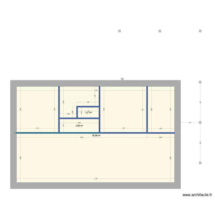 xxx. Plan de 3 et 82 m² xxx. Plan de 3 et 82 m²