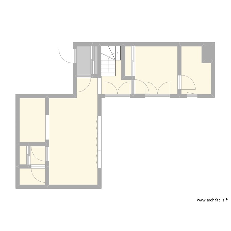 DOMASO 2ème - DIEPPE. Plan de 12 pièces et 38 m2