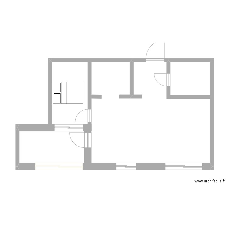 tonkatu. Plan de 0 pièce et 0 m2