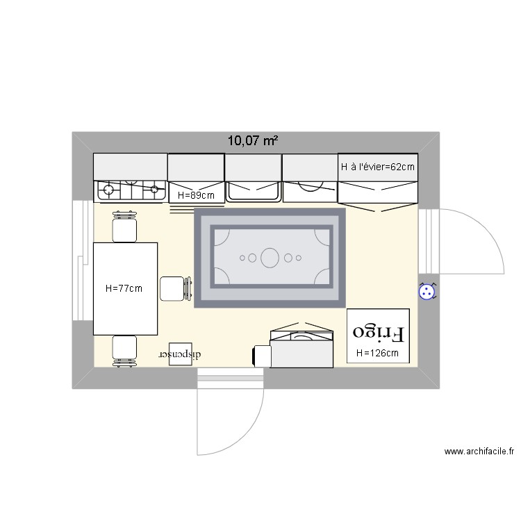 Lolita_Cuisine. Plan de 0 pièce et 0 m2
