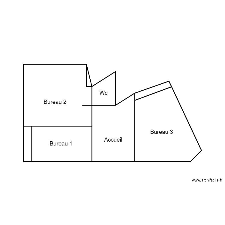 QUIMPER FEILLET LOCRONAN. Plan de 8 pièces et 25 m2