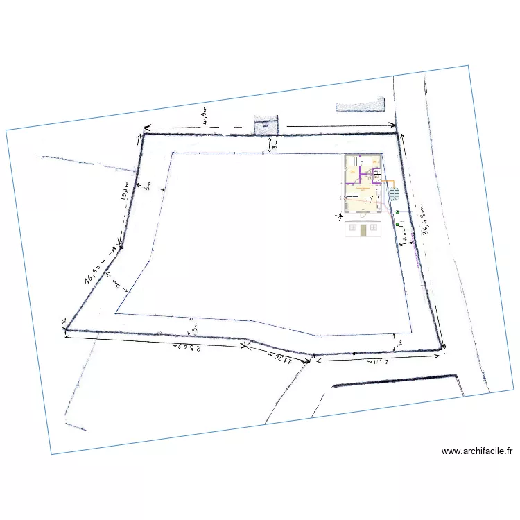 Архитектурен проект - V6 - Къща. Plan de 