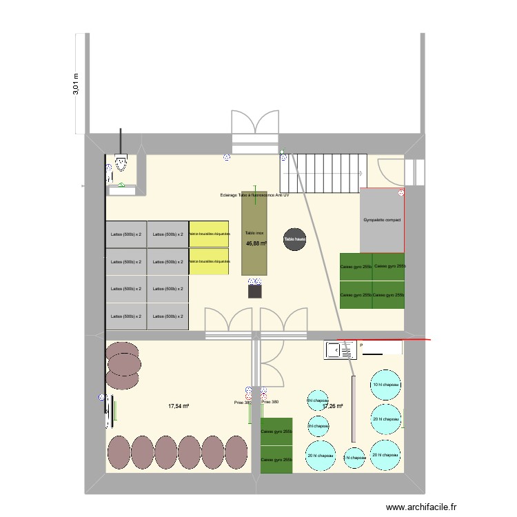 Chai Maz&eacute;e V2026-1. Plan de 0 pièce et 0 m2