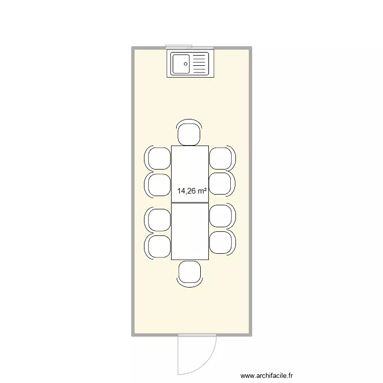 ROLANDO POISSON CHANTIER VENISSIEUX. Plan de 