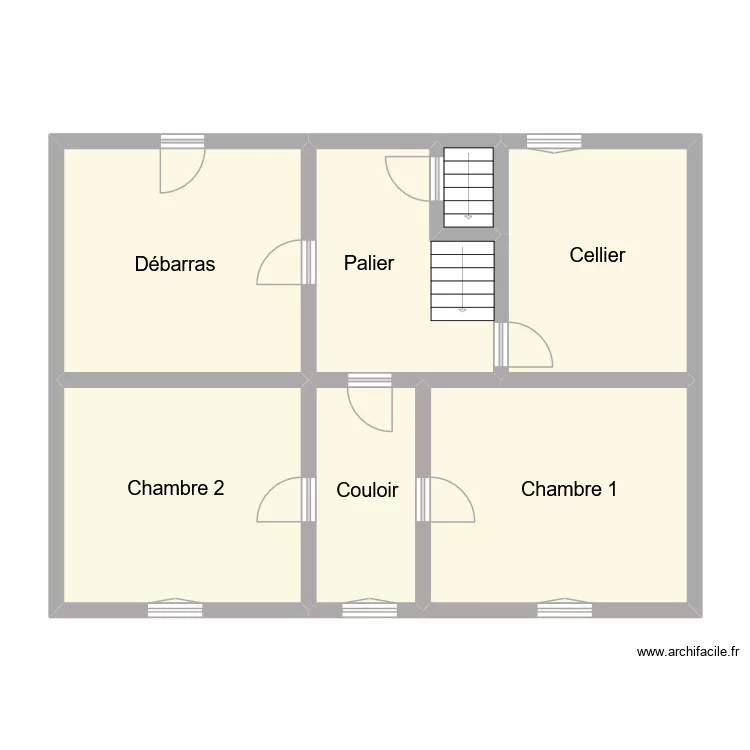 fesssignaud etage. Plan de 7 et 84 m² fesssignaud etage. Plan de 7 et 84 m²