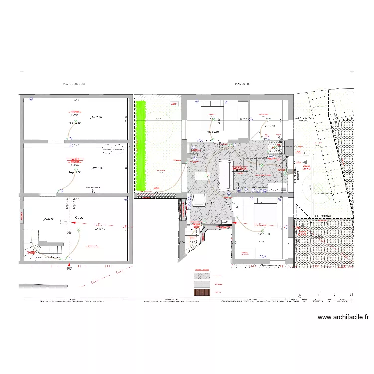 VERNEUIL LOT 2 ELEC. Plan de 