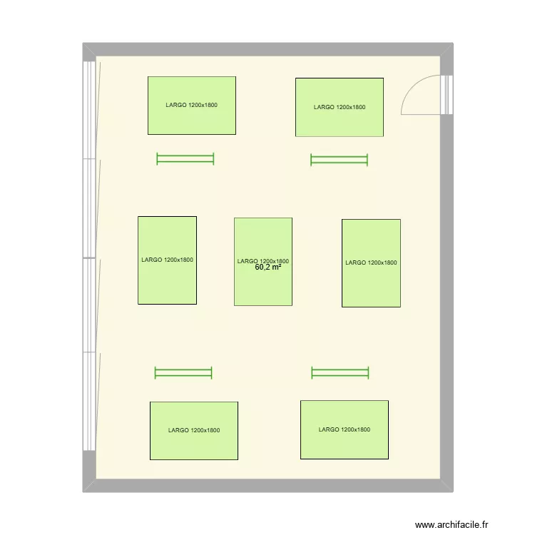 ST LEU - MARIE CURIE. Plan de 