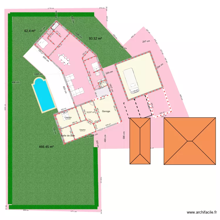 MAISON DAMAS 3. Plan de MAISON DAMAS 3. Plan de
