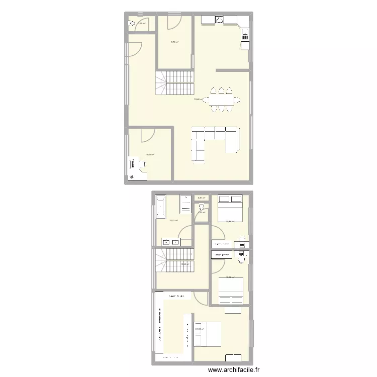 res de chaussee projet 1. Plan de 