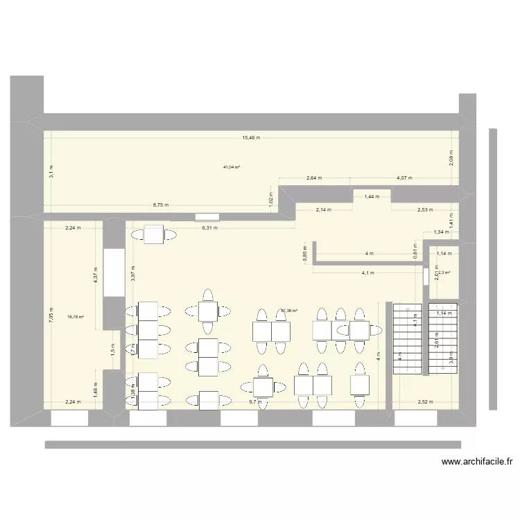 AVP 2 - Niveau 1. Plan de 