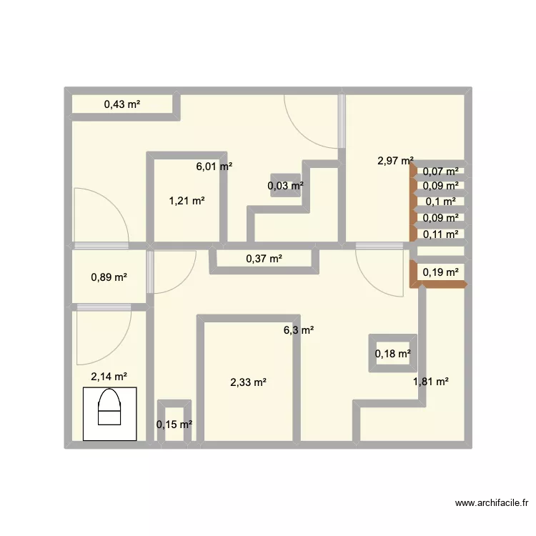 mezzanine. Plan de mezzanine. Plan de