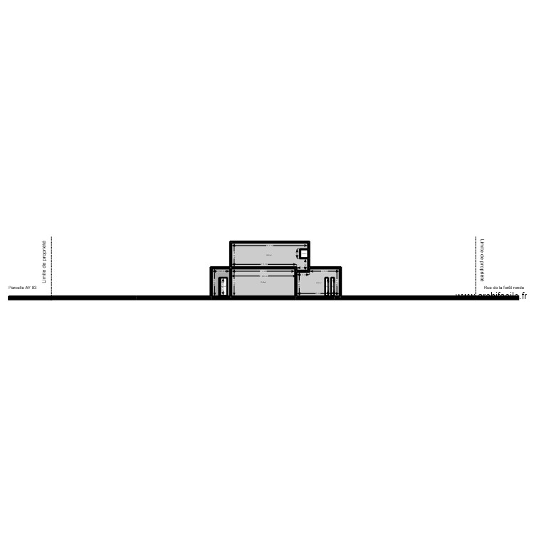 DP3 Keks. Plan de 8 pièces et 74 m2