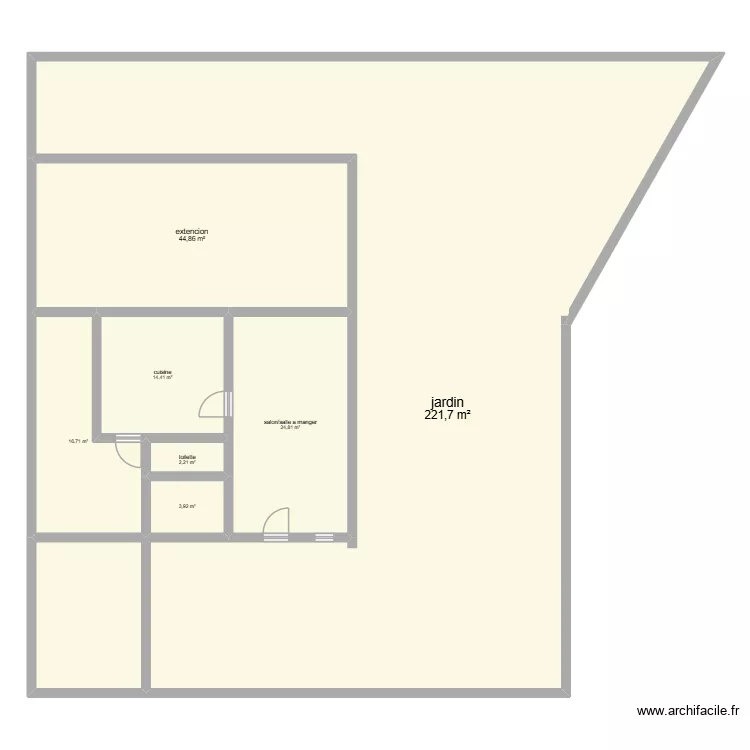 maison maman. Plan de 0 pièce et 0 m2