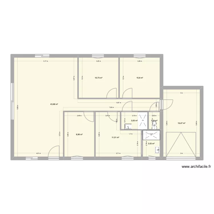 caballe. Plan de 9 pièces et 109 m² caballe. Plan de 9 pièces et 109 m²