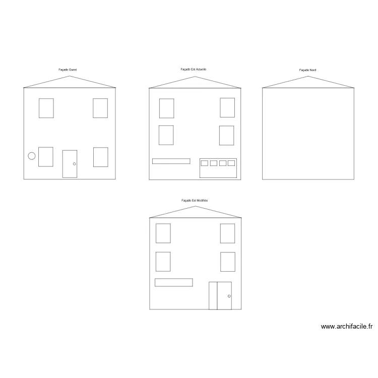 maisonGrandCroix. Plan de 