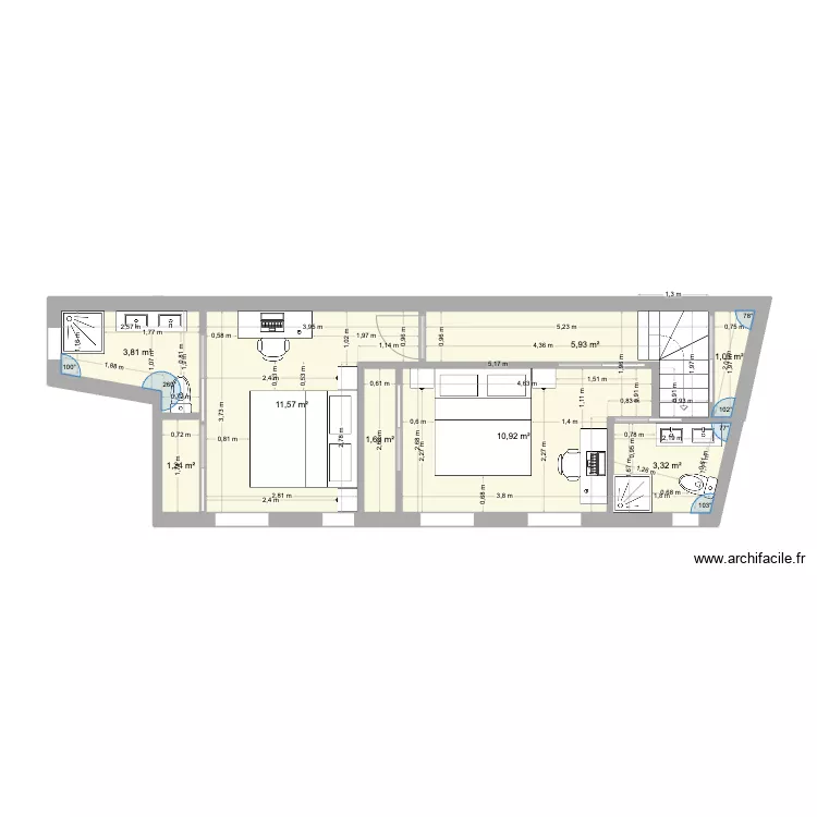 2eme Etage. Plan de 