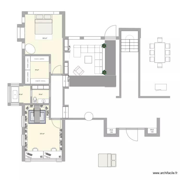 Maison Outaouais 2.1.1. Plan de 25 Pièces et 437 m² Maison Outaouais 2.1.1. Plan de 25 Pièces et 437 m²