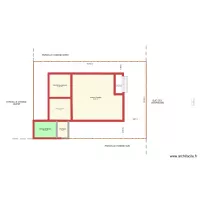 Plan de masse Canet aménagement garage