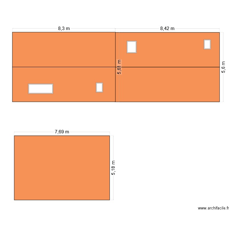 toiture. Plan de 0 pièce et 0 m2