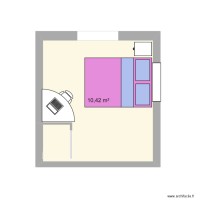 plan de ma chambre