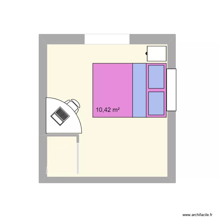 plan de ma chambre. Plan de 