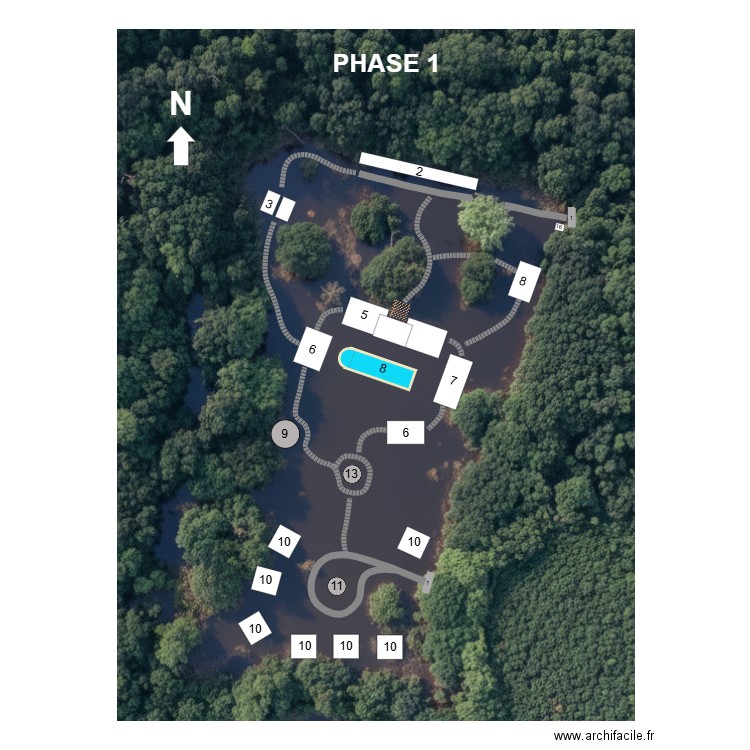 PROJET 5000 2. Plan de 0 pièce et 0 m2