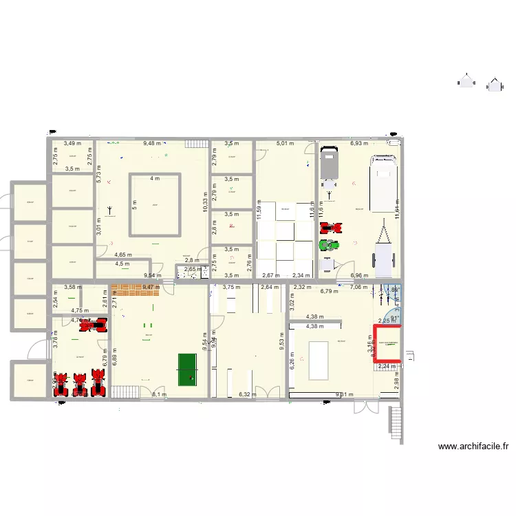 Ecurie_cortrat_V5. Plan de 