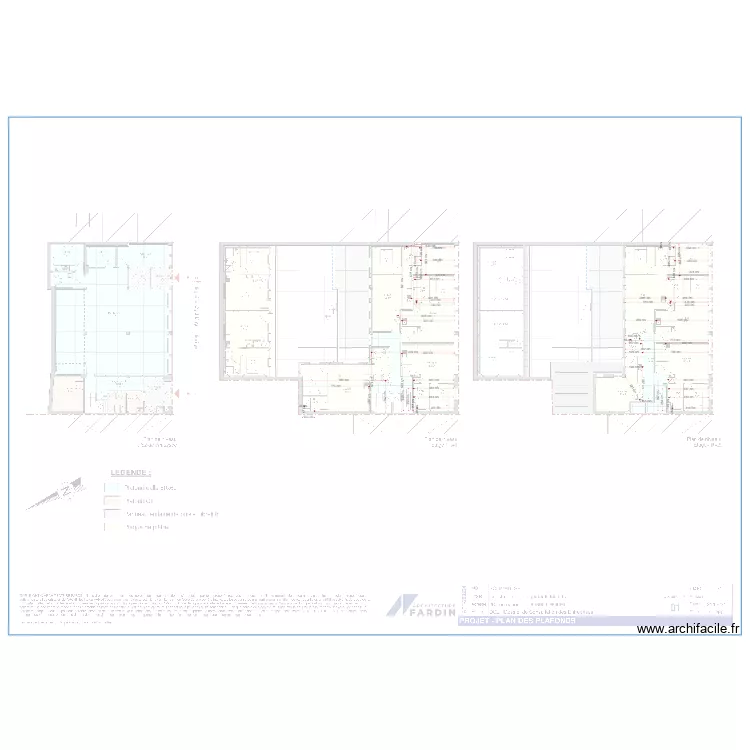 PLAN CAROTTAGE CHOLET. Plan de 