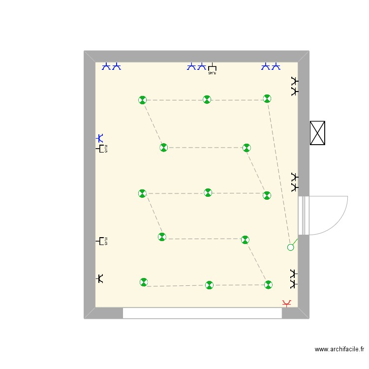 LE PORTEL. Plan de 1 pièce et 27 m2