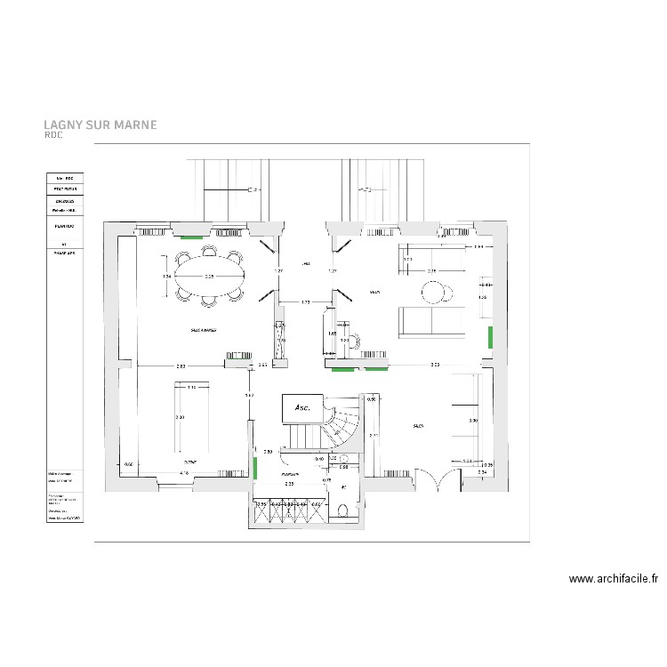 RDC CHAUFFAGE. Plan de 0 pièce et 0 m2