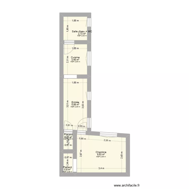 Noue 15e &eacute;tage. Plan de 