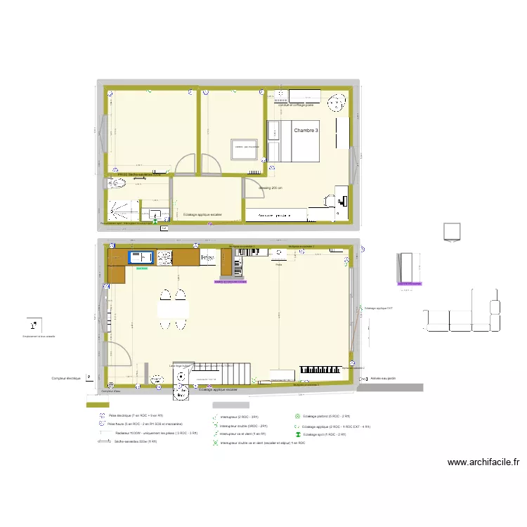 PLANS MAISON cuisine plan Buyu 1. Plan de 