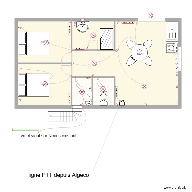 SEB TP. Plan de 0 pièce et 0 m2