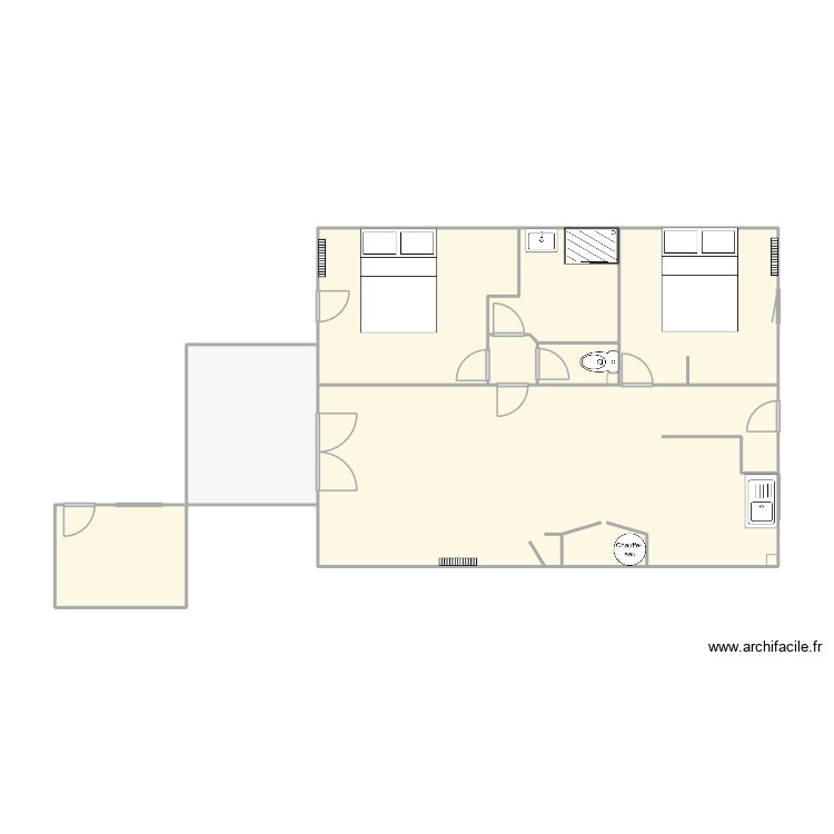 jade. Plan de 0 pièce et 0 m2