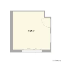 Plan existant chambre
