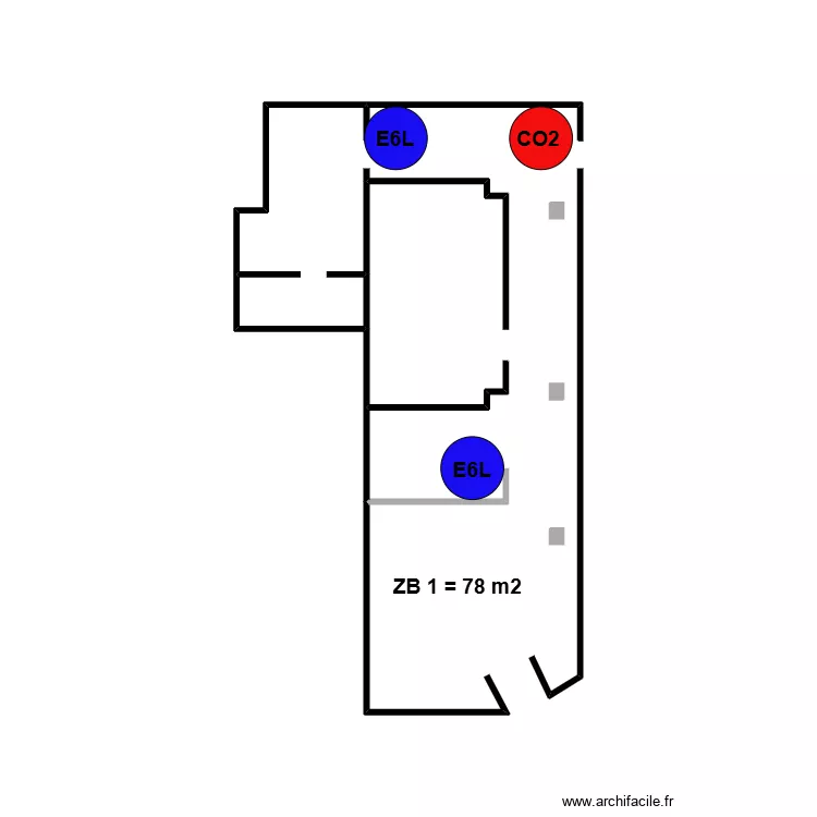 ZB Sonova Quimper Kerguelen. Plan de 